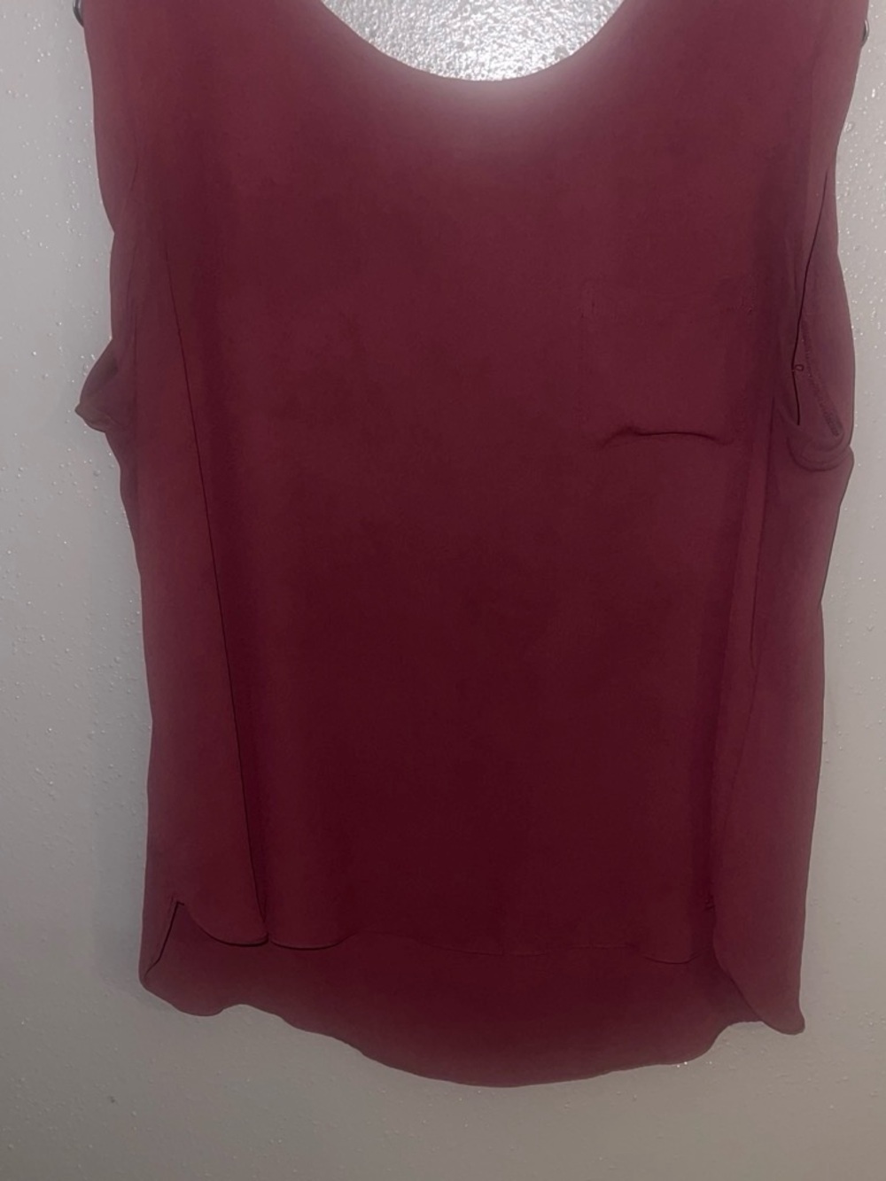 LOFT Sleeveless Camisole in Burgundy